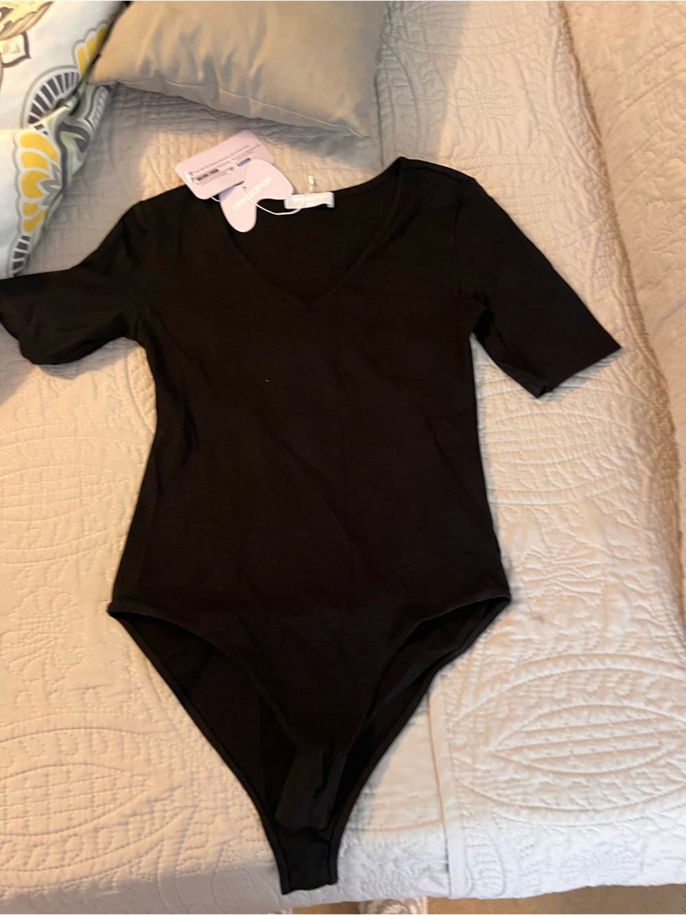Classic Black Women's Bodysuit